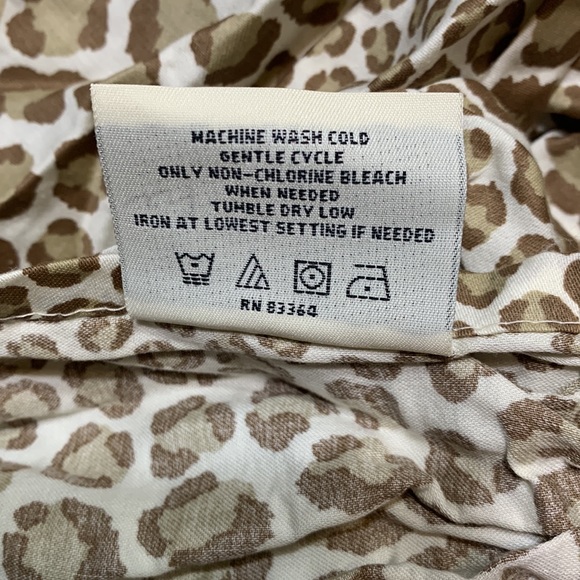 Noble Excellence Animal Print Twin Bedskirt - Picture 3 of 5